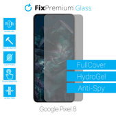 Протектор за екран за Google Pixel 8, Хидрогел Anti-Spy, FixPremium