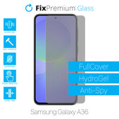 Протектор за екран за Samsung Galaxy A36, Хидрогел Anti-Spy, FixPremium