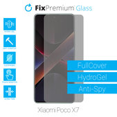 Протектор за екран за Xiaomi Poco X7, Хидрогел Anti-Spy, FixPremium