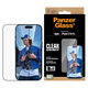UWF закалено стъкло с апликатор за iPhone 17/16 Pro, Черно, PanzerGlass