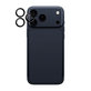 Hoops протектор за обектив на камерата за iPhone 17 Pro Max / 17 Pro / 16 Pro Max / 16 Pro, Черен, PanzerGlass