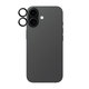 Протектор за обектив на задна камера Hoops за iPhone 17/16 Plus/16, Черно, Black, PanzerGlass