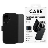 Калъф Wallet Tango Two-In-One с MagSafe за iPhone 17, Черно, CARE