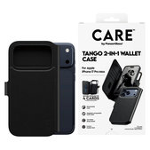 Калъф Wallet Tango Two-In-One с MagSafe за iPhone 17 Pro Max, Черно, PanzerGlass