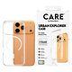 Калъф Urban Explorer с MagSafe за iPhone 17 Pro, Бяло, CARE