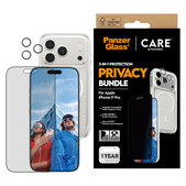 Bundle 3 в 1 Privacy за iPhone 17 Pro, PanzerGlass