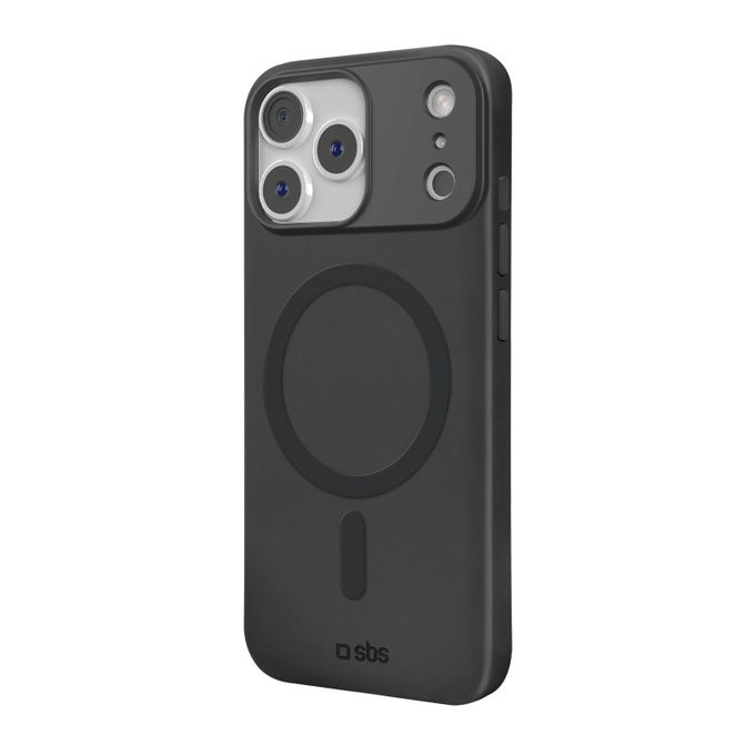 Калъф Instinct Mag, съвместим с MagSafe за iPhone 17 Pro Max, Черен, SBS