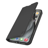 Калъф тип книга Wallet Smooth за iPhone 17 Pro Max, Черен, SBS