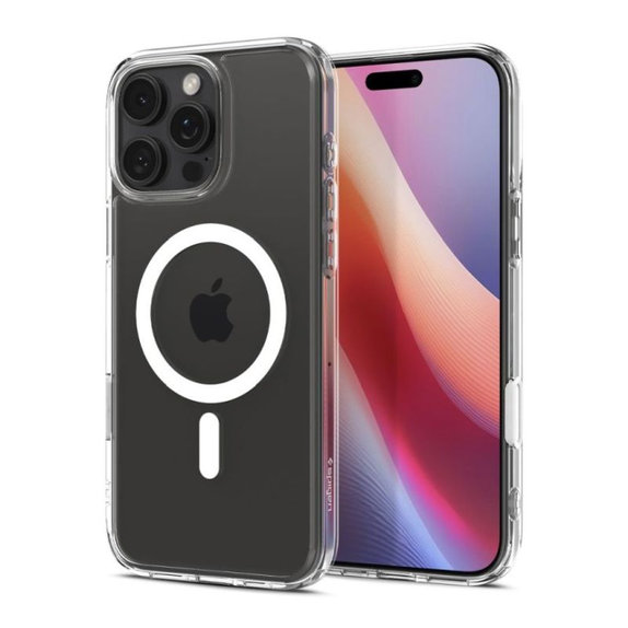Калъф Ultra Hybrid "T" с MagSafe за iPhone 16 Pro, Бял, Spigen