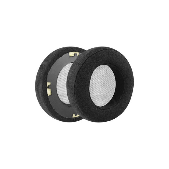 Резервни възглавнички за уши за AKG K701, K702, Q701, Q702, K601, K612, K712, Пяна и велур, Черен, 1 чифт