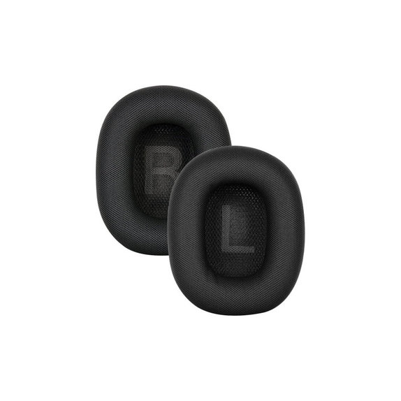 Резервни възглавнички за уши за Apple AirPods Max, Текстил, Черен, Cooling Gel, 1 чифт