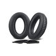 Резервни възглавнички за Bose Aviation A10, A20, Мемори пяна и PU кожа, Black, 1 чифт