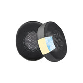 Резервни възглавнички за Jabra Evolve2 40, 65 UC/MS, Elite 45h, Мемори пяна, PU кожа и текстил, Black, Охлаждащ гел, 1 чифт