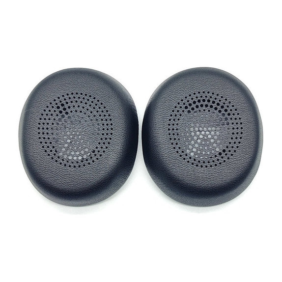 Резервни възглавнички за уши за Jabra Evolve2 30, Мемори пяна и PU кожа, Черен, 1 чифт