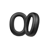 Резервни възглавнички за уши за Jabra Elite 85H, Мемори пяна и PU кожа, Черен, 1 чифт