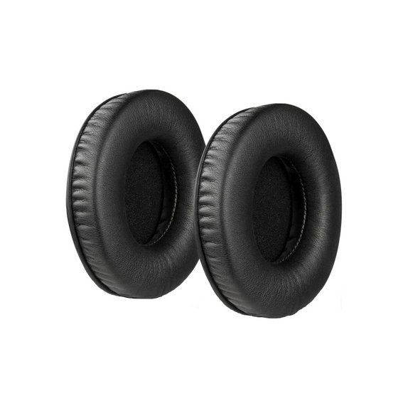 Резервни възглавнички за уши за JBL Synchros E50BT, Мемори пяна и PU кожа, Черен, 1 чифт