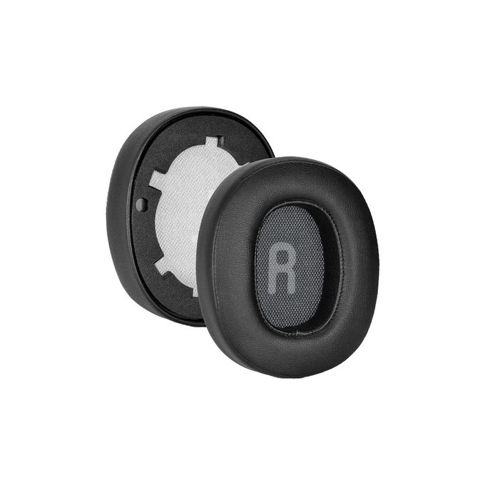 Резервни възглавнички за уши за JBL Tune 700BT, T750BT, Мемори пяна и PU кожа, Черен, 1 чифт