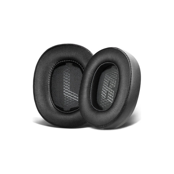 Резервни възглавнички за уши за JBL Live 500BT, 500BTNC, Мемори пяна и PU кожа, Черен, 1 чифт