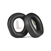Резервни възглавнички за уши за JBL Quantum Q200, Q300, Мемори пяна и PU кожа, Черен, 1 чифт