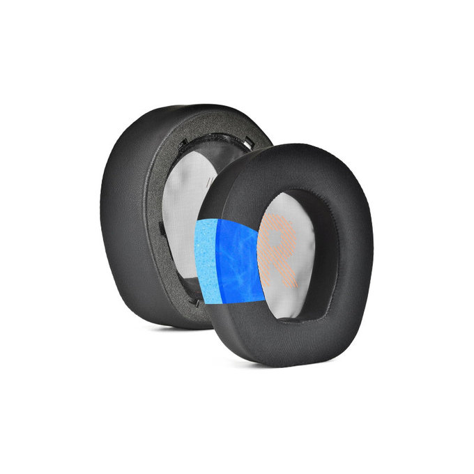 Резервни възглавнички за уши за JBL Quantum Q800, Мемори пяна, Черен, Cooling Gel, 1 чифт