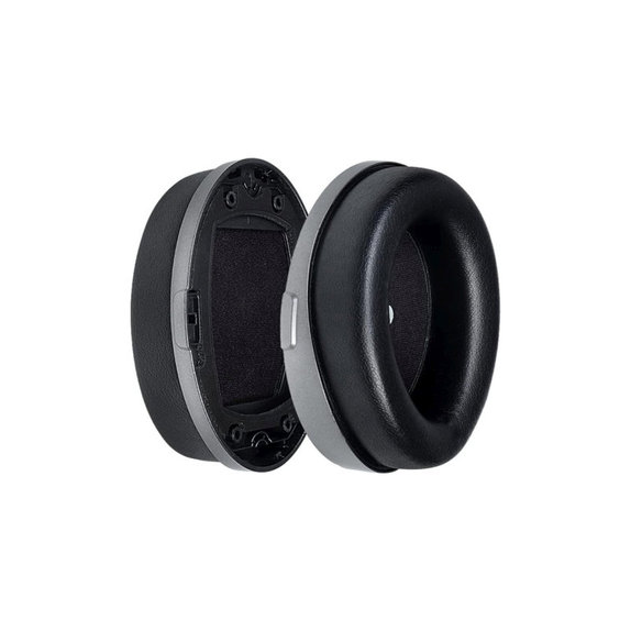 Резервни възглавнички за уши за Kingston HyperX Cloud Orbit S, Мемори пяна и PU кожа, Черен, 1 чифт