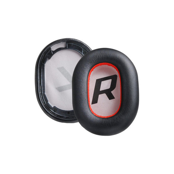 Резервни възглавнички за Plantronics BackBeat Pro 2, Voyager 8200 UC, PU кожа, Black, 1 чифт