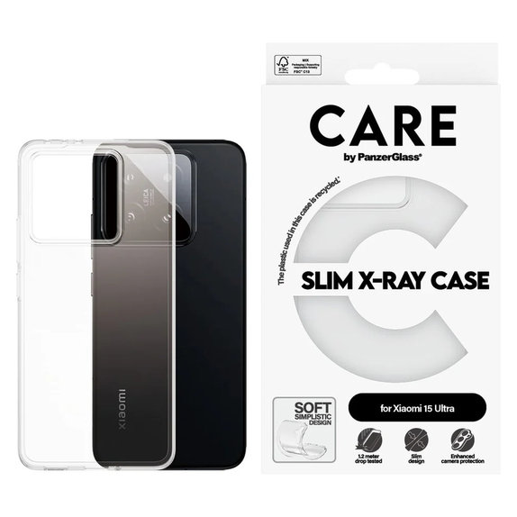 Калъф X-Ray за Xiaomi 15 Ultra, Прозрачно, PanzerGlass