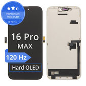 Дисплей Hard OLED 120Hz за iPhone 16 Pro Max, Тъчскрийн с рамка, FixPremium