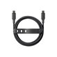 USB-C кабел, 60 W, Racing, 1, 2 m, Space Black, empower