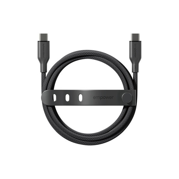 USB-C кабел, 240 W, Racing, 1, 2 m, Space Black, empower
