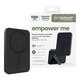 Безжичен PowerBank 5000 mAh с въртяща се стойка, 20 W, съвместим с MagSafe, Qi2/USB-C, Space Black, empower