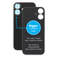Задно стъкло на корпус с увеличен отвор за камера за iPhone 17, Black