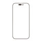 Предно стъкло с лепило OCA за дисплей за Apple iPhone 17