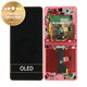 Дисплей за Samsung Z Flip 7 F766B, Coralred, Тъчскрийн с рамка, GH82-37581D Genuine Service Pack