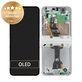 Дисплей за Samsung Z Flip 7 FE F761B, White, Тъчскрийн с рамка, GH82-37734B Genuine Service Pack
