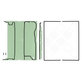 Комплект лепенки под LCD дисплей (Main) за Samsung Z Fold 7 F966B, GH82-37822A, Genuine Service Pack