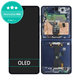 Дисплей OLED за Samsung Z Flip 7 F766B, Blue Shadow, Тъчскрийн с рамка