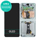 Дисплей OLED за Samsung Z Flip 7 F766B, Mint, Тъчскрийн с рамка