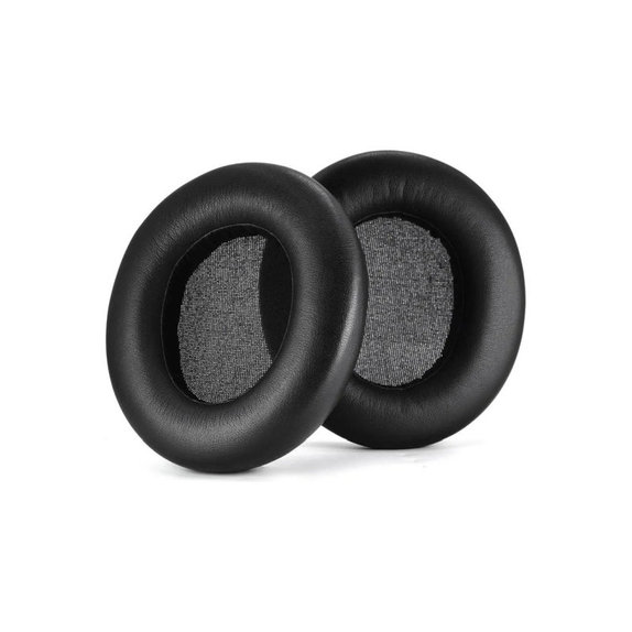 Резервни възглавнички за уши за SteelSeries Arctis Nova 1, 3, 5, 7, 9, Pro Wired, Мемори пяна и PU кожа, Черен, 1 чифт