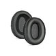 Резервни възглавнички за уши за Audio-Technica ANC500BT, Мемори пяна и PU кожа, Черен, 1 чифт