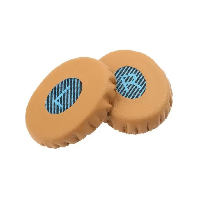 Резервни възглавнички за Bose OE2, OE2I SoundTrue, PU кожа, Brown, 1 чифт