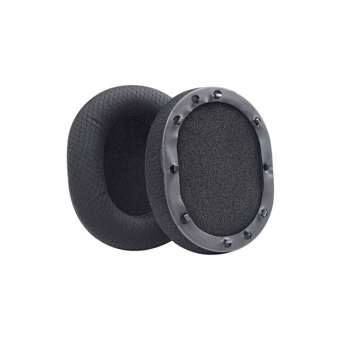 Replacement Ear Pads for Sony MDR-ZX110, Memory foam + PU leather, Black, 1 pair