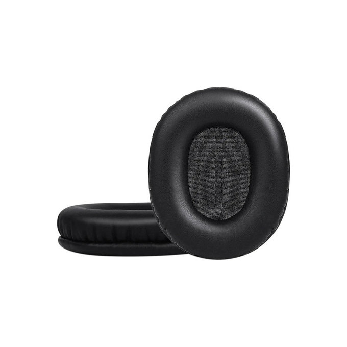 Резервни възглавнички за уши за Shure SRH840, Мемори пяна и PU кожа, Черен, 1 чифт