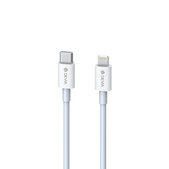 Кабел Lightning / USB-C Smart, PD 20W, 1m, бял, Devia