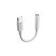 Адаптер Smart 3,5mm Jack / USB-C, бял, Devia