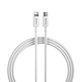 Кабел Lightning / USB-C Smart, PD 27W, 2m, бял, Devia