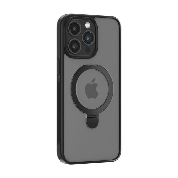 Калъф Delight с MagSafe за iPhone 15 Pro Max, черен, Devia