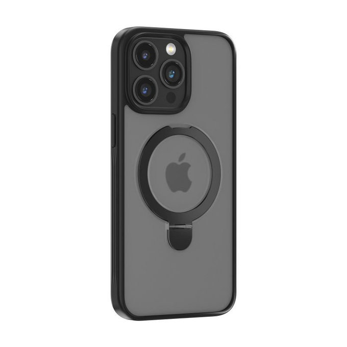 Калъф Delight с MagSafe за iPhone 15 Pro Max, черен, Devia