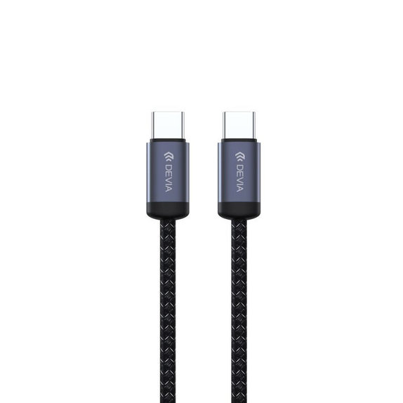 Кабел USB-C / USB-C Gracious, PD 60W, 2m, черен, Devia