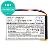 Батерия за Garmin Nüvi 700, 710, 760, 765, Nuvi 3590, 1250mAh, Li-Pol, 3.7V, 361-00019-11, HQ